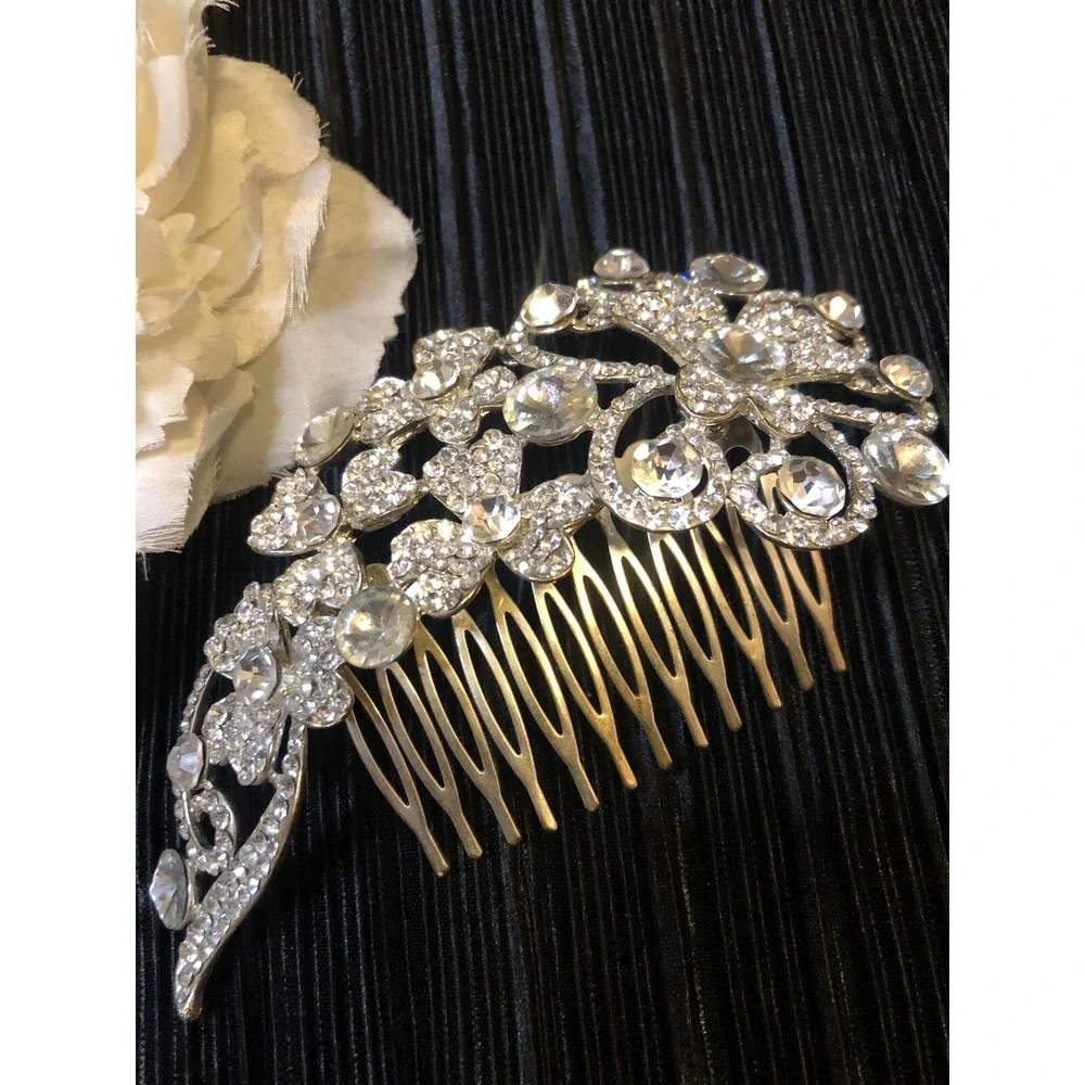Bride -Bling Hair Accessory Hair Comb - Women - Wedding Special Occasion Beauty
